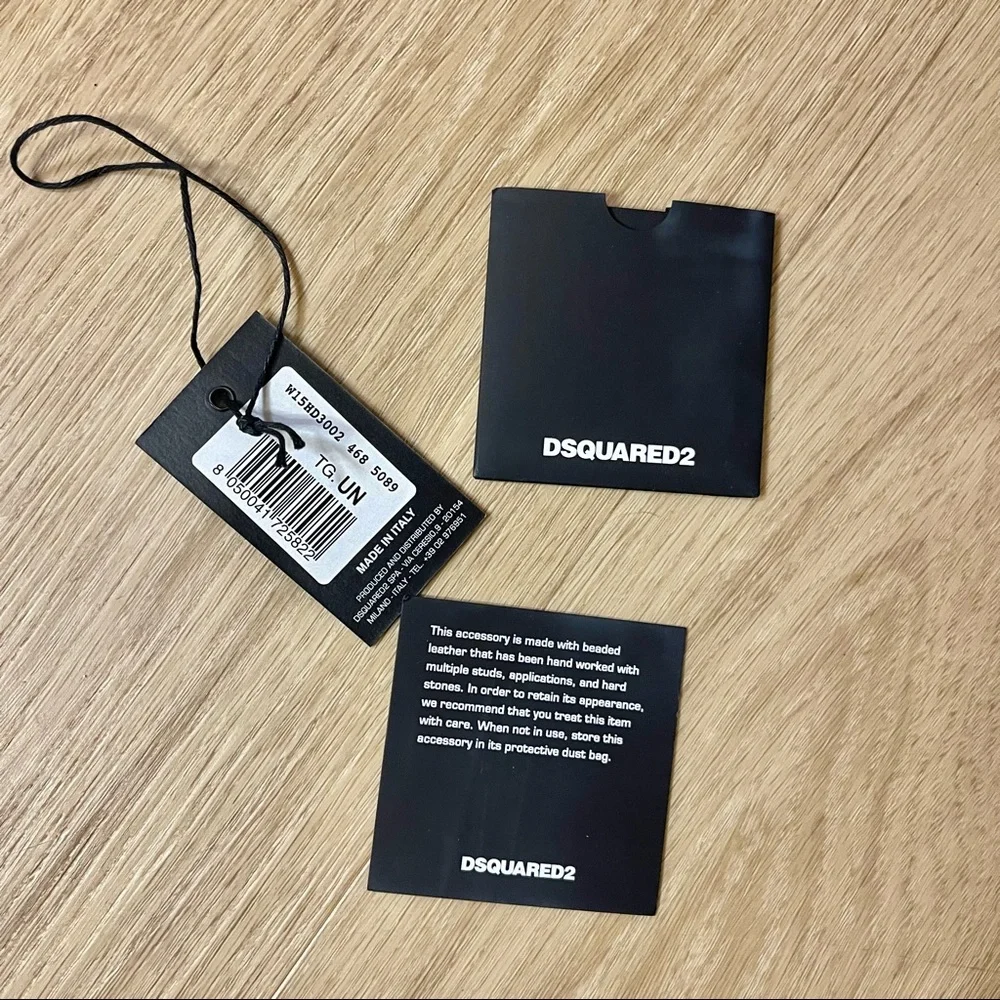 DSQUARED2 | Boho Fringe Feather Embroidered Leather Suede Tote Shoulder Bag - Picture 10 of 15